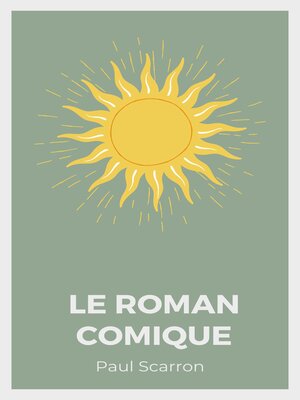 cover image of Le Roman comique